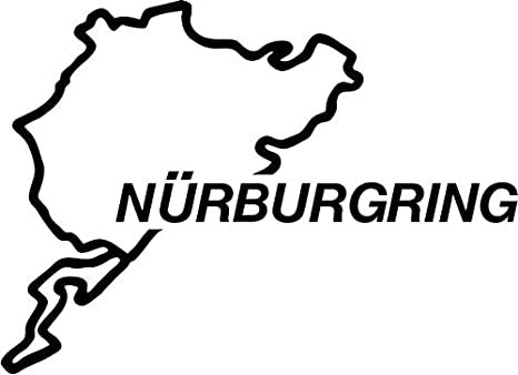 Наклейка Nurburgring на авто