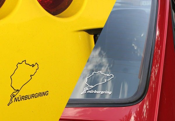 Nurburgring наклейка