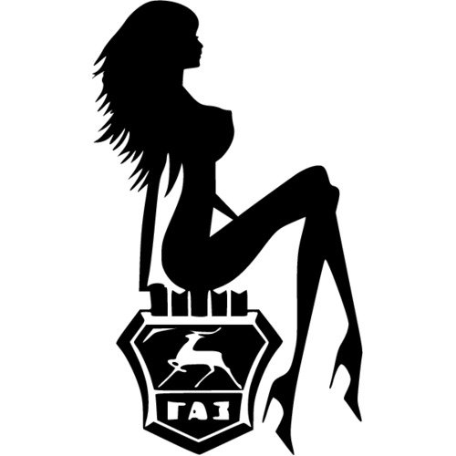 Наклейки на боковые стекла автомобиля