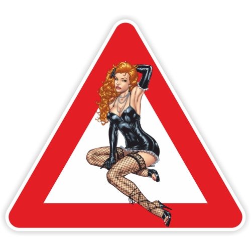 Наклейки девушки (65 фото)