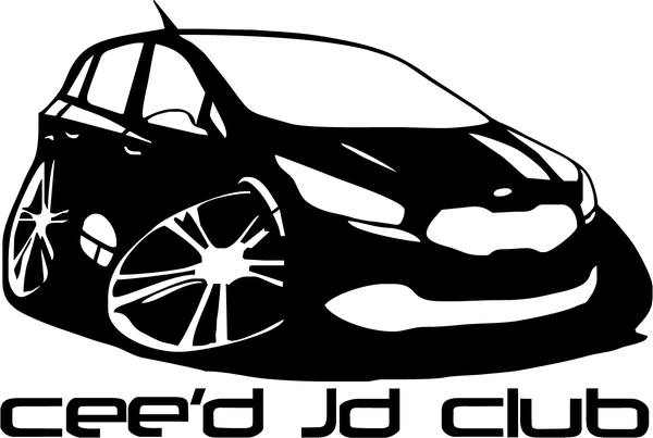 Наклейки на Kia Ceed JD
