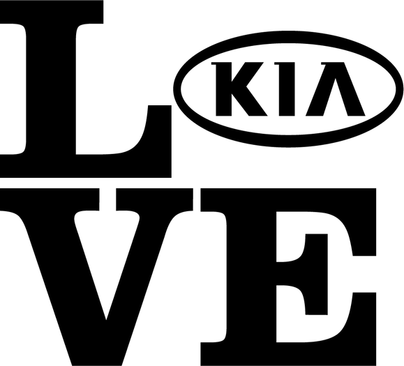 Наклейка Kia Motors