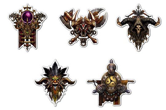 Наклейка диабло