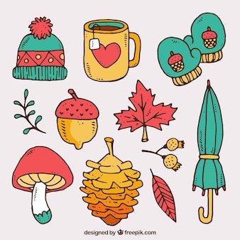 Эстетичные осенние Стикеры