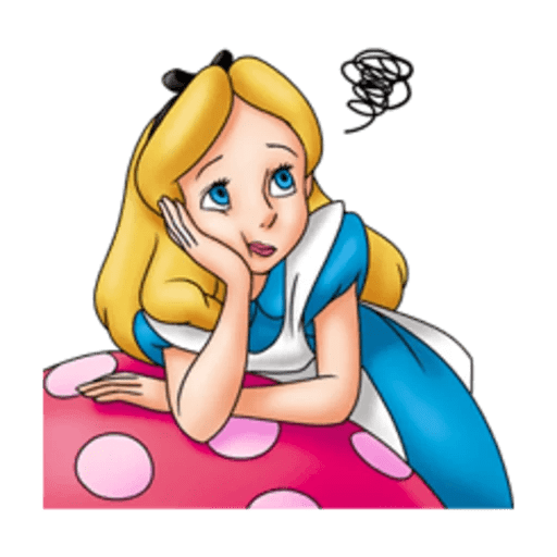 Наклейка Алиса