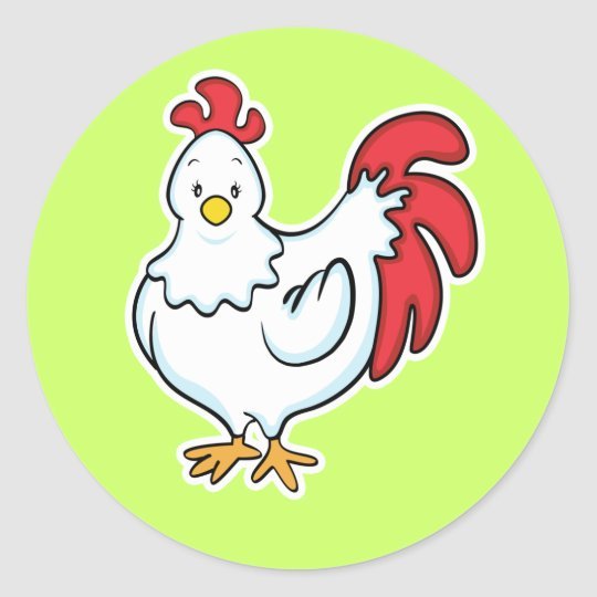 Петух курица Стикеры