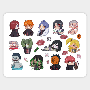 Наклейки акацуки (75 фото)