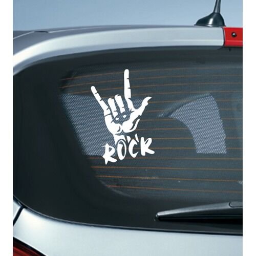 Наклейка рок на машину