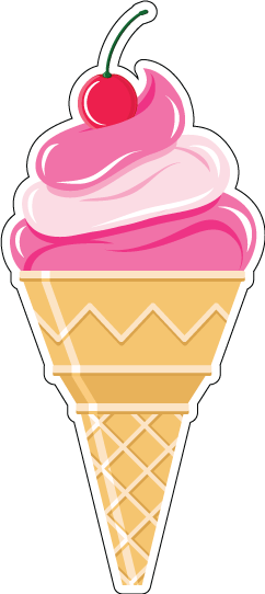 Наклейки мороженое (74 фото)