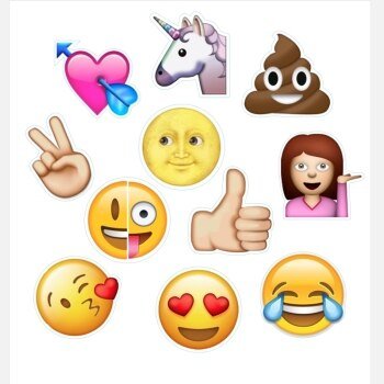 Стикер "смайлы"