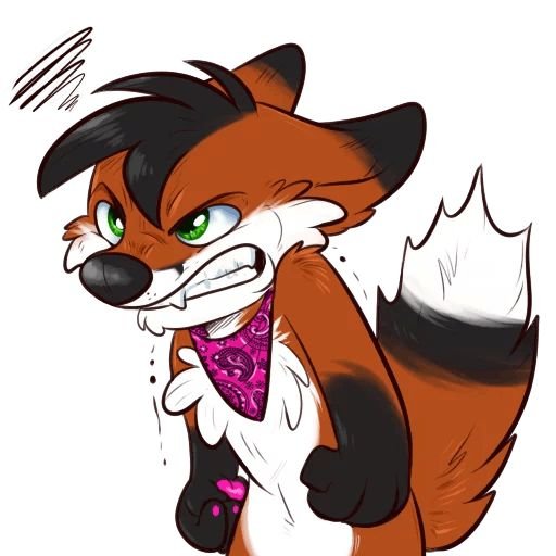 Фурри Стикеры Лис