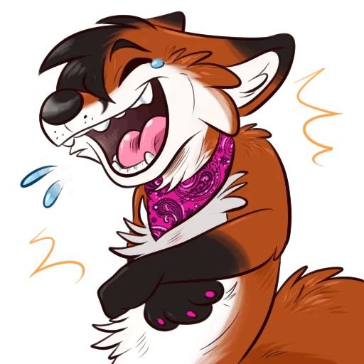 Фурри Стикеры флип