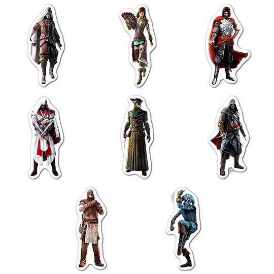 Наклейки Ассассинс Крид