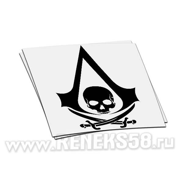 Assassin's Creed наклейка