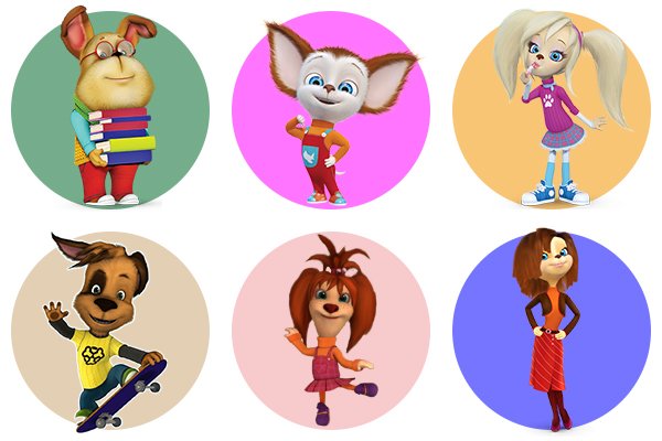 Картинки Барбоскины цветные