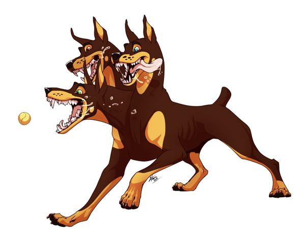 Цербер эскиз