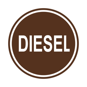Наклейка Diesel only