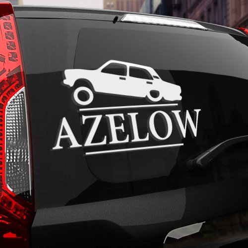 AZELOW 2107 наклейки