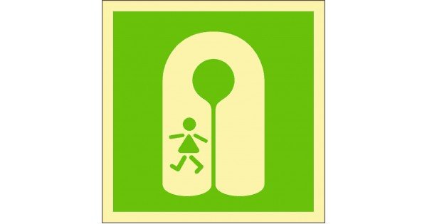 Знак спасательный жилет