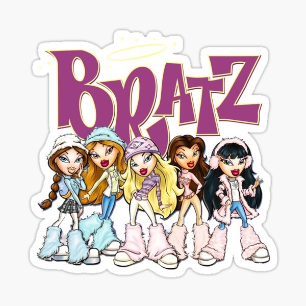 Bratz наклейки
