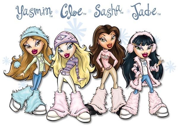 Lil Bratz наклейки