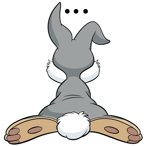 Стикеры зайчиха