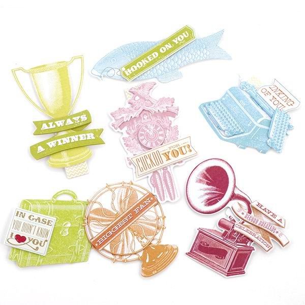 Наклейки в стиле ретро