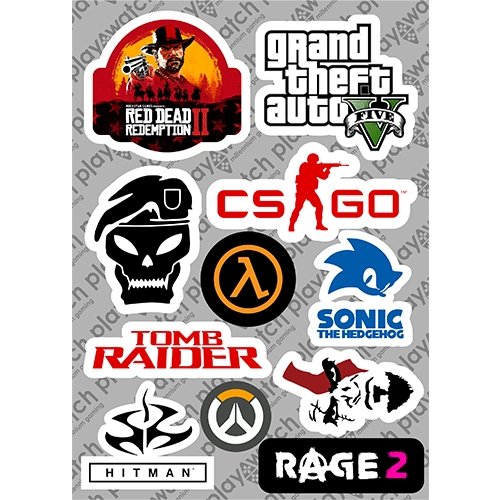 Игры с наклейками