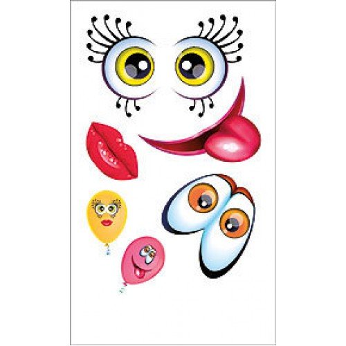 Наклейки на авто глаза