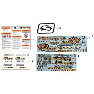 Stels Vortex 50 наклейки