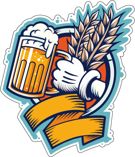 Наклейки пивной тематики