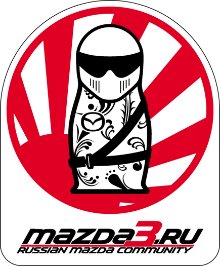 Мазда 6 на колпаках