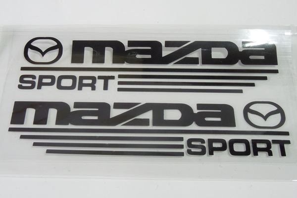 Надпись Мазда