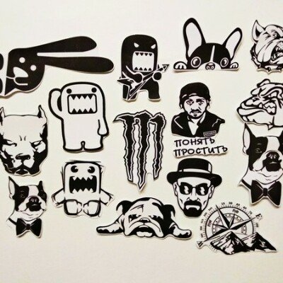 Наклейки от Мишани