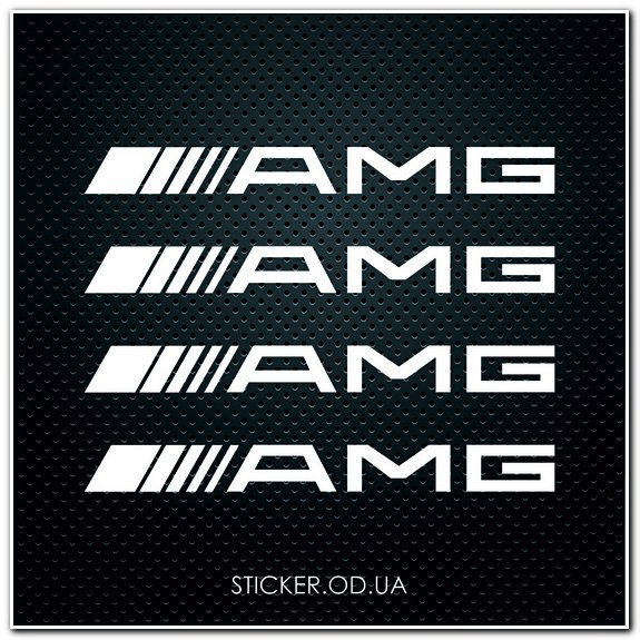 Наклейки на авто AMG
