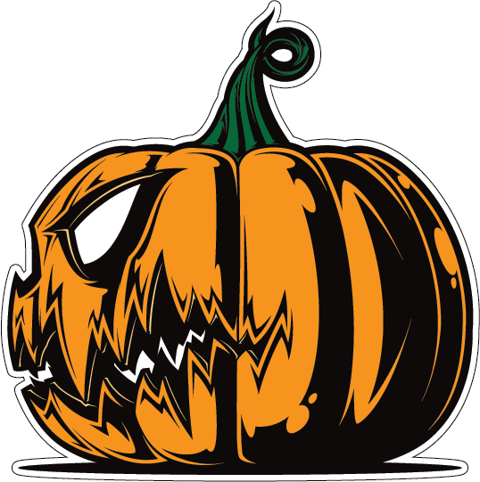 Наклейки на Хэллоуин