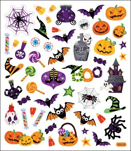 Хэллоуин акварель