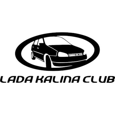 Lada Kalina Club наклейка