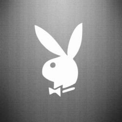 Наклейка плейбой на авто