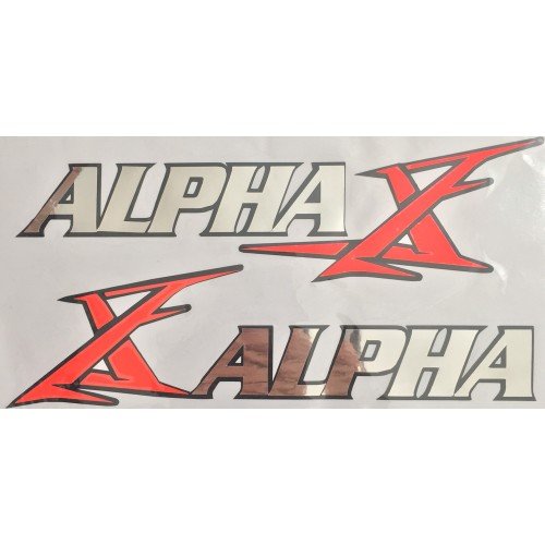 Alpha мопед наклейки