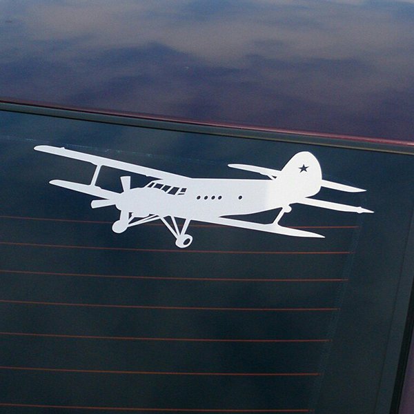 Наклейки а6 "самолеты" Квадра принт