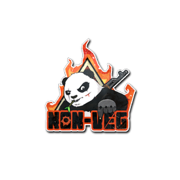 Non Veg наклейка