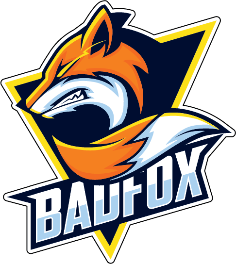 Наклейка (стикер) лиса