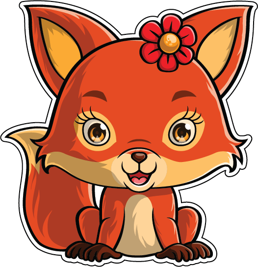 Стикеры лиса