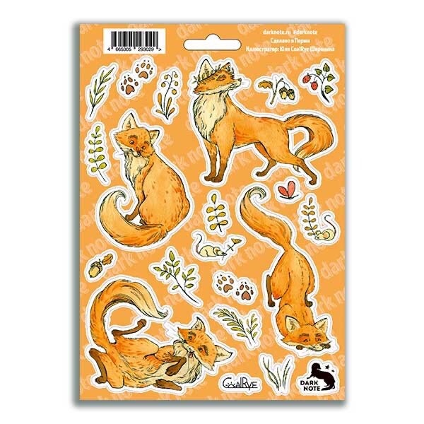 Эскизы тату лиса для девушек