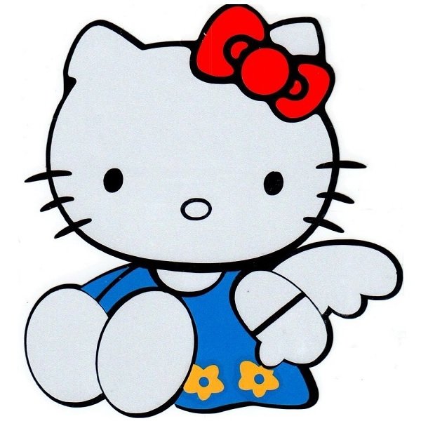 Наклейка на авто Хелло Китти