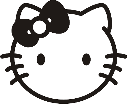 Наклейки китти (77 фото)