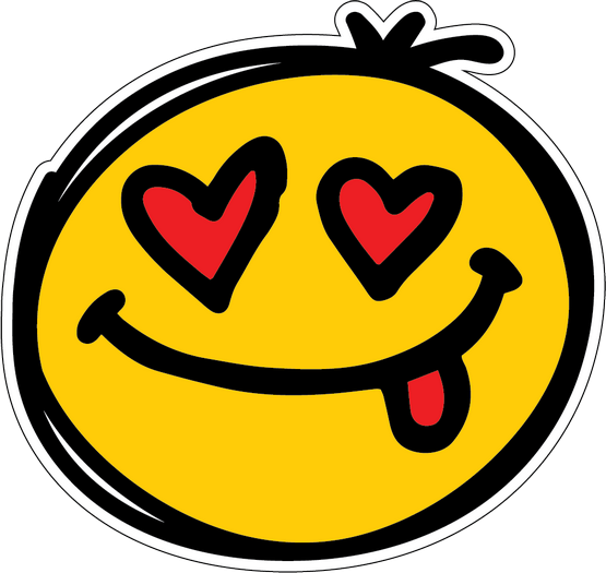 Наклейка Смайл