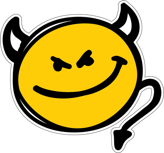 Стикер "смайлы"