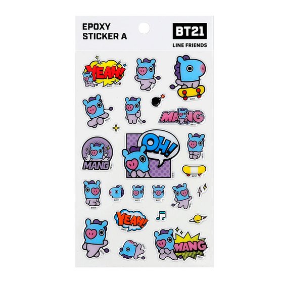 Милые наклейки bt21 RJ